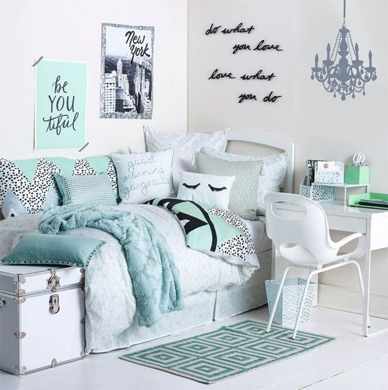 60 Glamorous Teenage Girl's Bedrooms - CREATIVE DESIGN IDEAS 