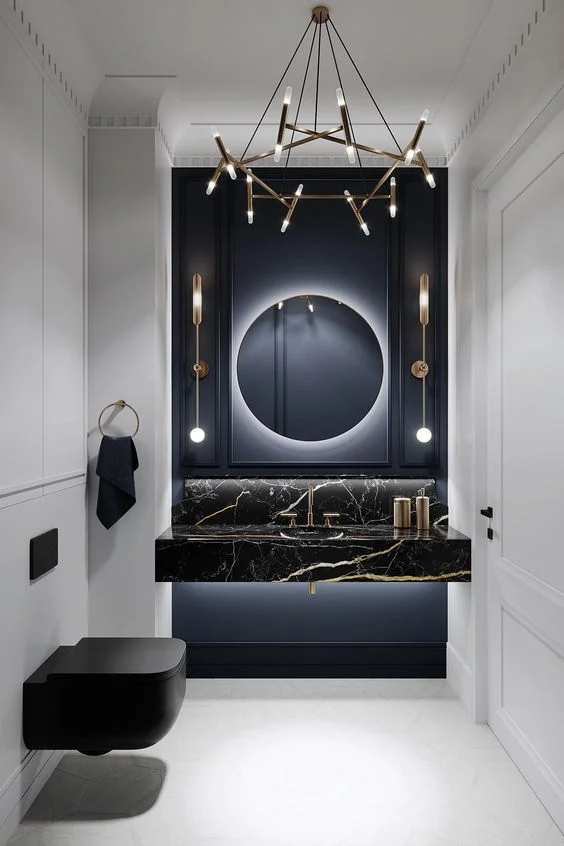 luxurious modern bathroom