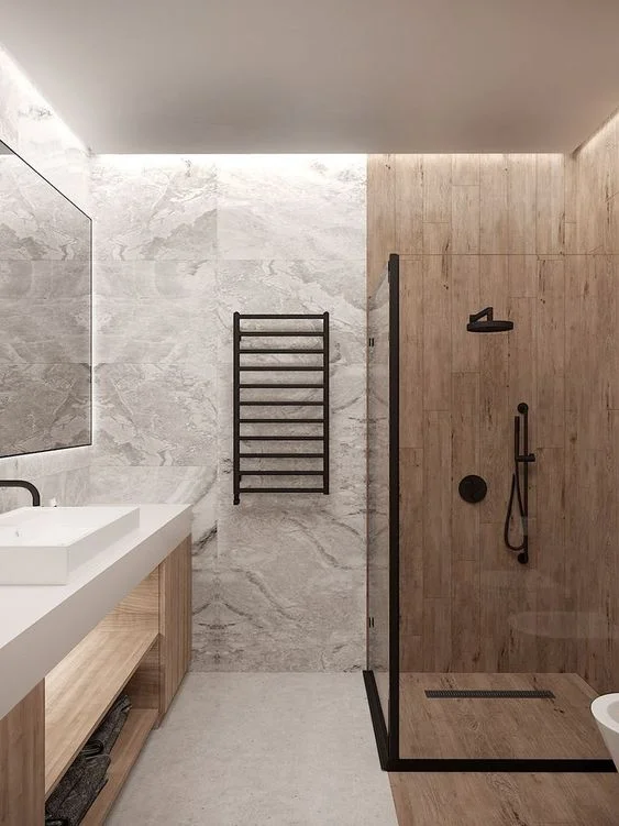 elegant modern bathroom