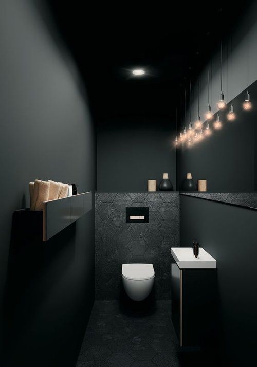 45 Creative Small Bathroom Ideas And Designs Renoguide Australian Renovation Inspiration - Small Dark Bathroom Ideas