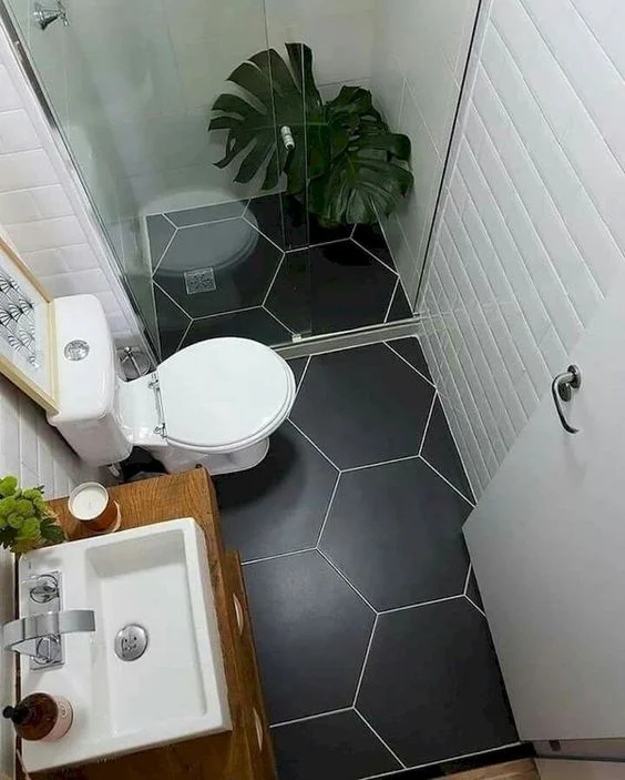 small modern bathroom