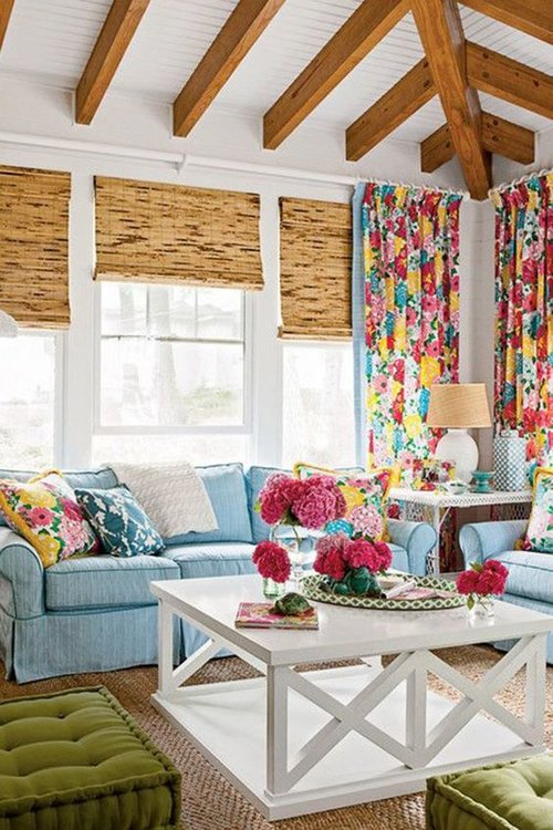 35 Colourful Living Room Ideas And, Colorful Living Room Furniture