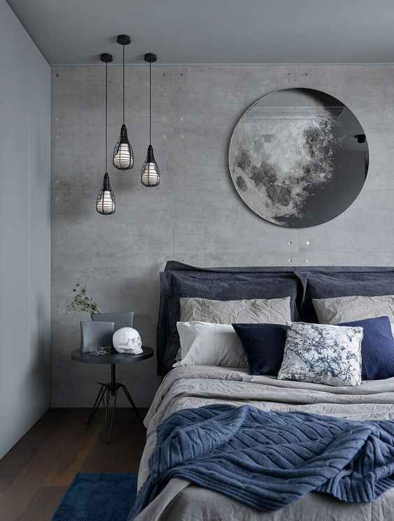 60 Beautiful Modern Bedroom Ideas And, Baby Blue And Grey Bedroom Ideas