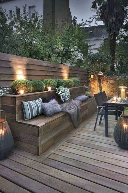 outdoor wooden decks