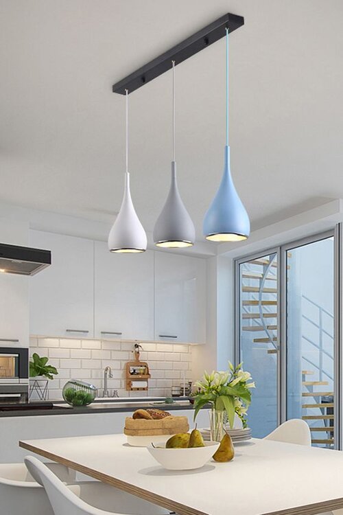 Stunning Dining Table Lighting Ideas, Modern Simple Kitchen Chandelier