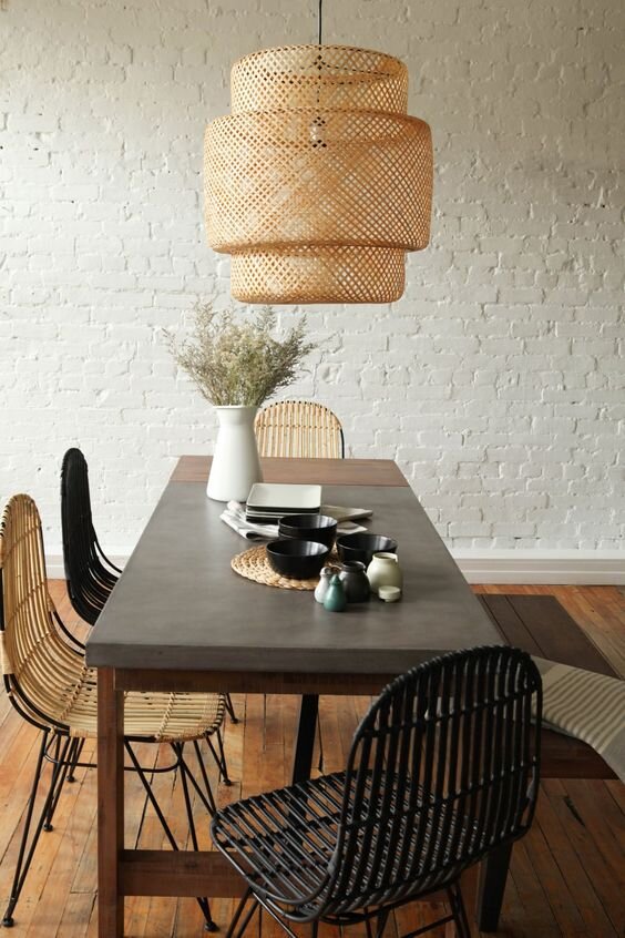 Stunning Dining Table Lighting Ideas, Reclaimed Wood Dining Table Lighting