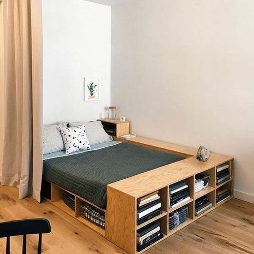 45 Superb Bed Ideas And Designs, Sunken Mattress Bed Frame