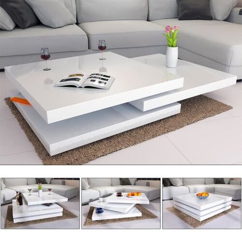 Extraordinary Coffee Table Ideas And, Big Square White Coffee Table