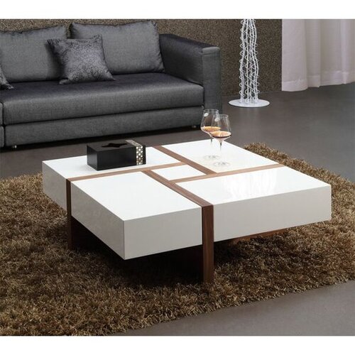 Extraordinary Coffee Table Ideas And, Coffee Table Footrest Combo