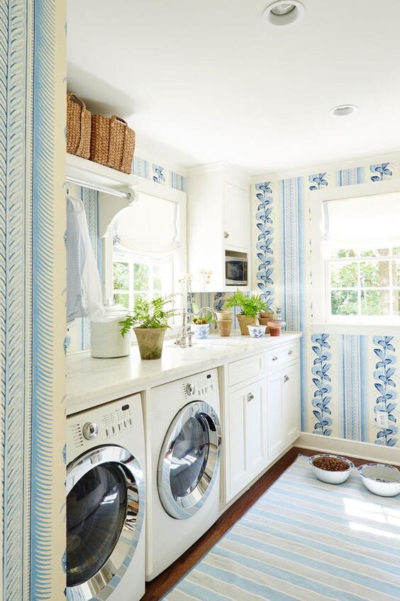 35 Colourful and Cheerful Laundry Room Ideas and Designs — RenoGuide ...