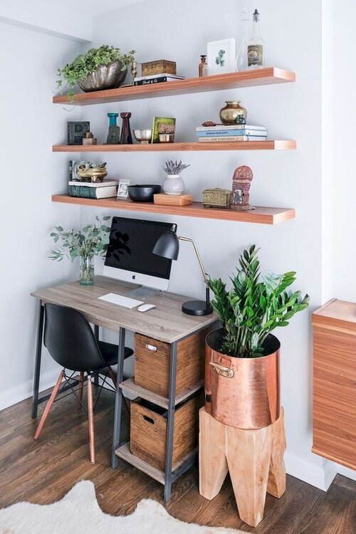 25 Rustic Home Office Decor Ideas That Inspire - Shelterness
