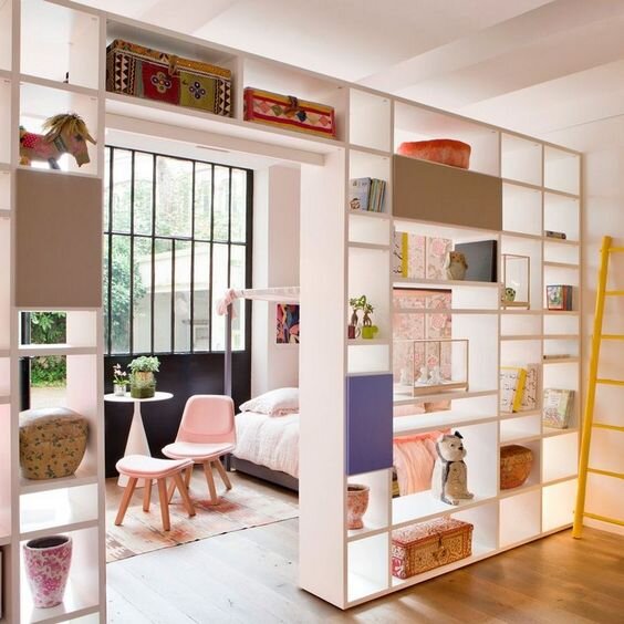 35 Diy Room Divider Ideas And Designs, How To Build A Bookcase Room Divider