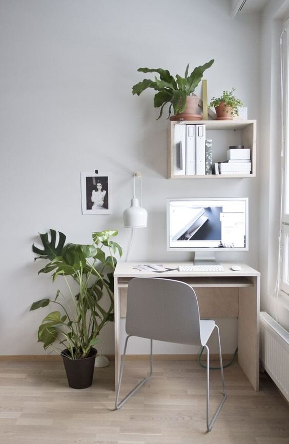 30 Modern Minimalist Home Office Ideas, Minimalist Work Desk Setup