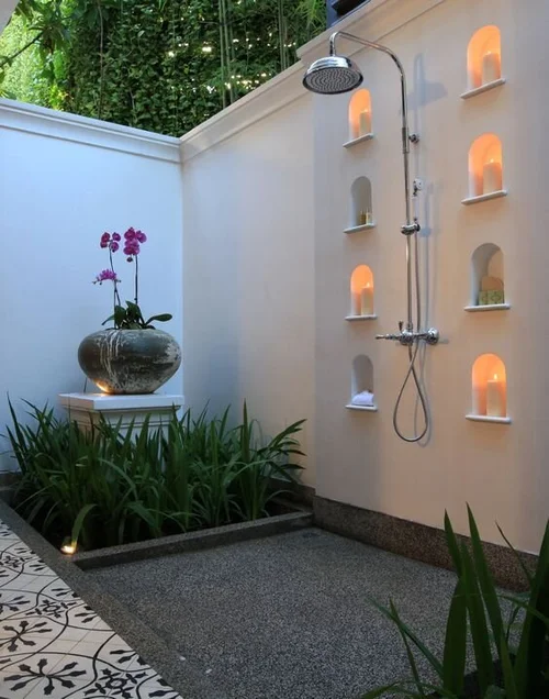 outdoor shower light