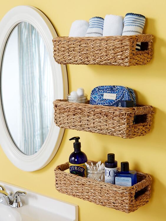 24 DIY Bathroom Storage Ideas