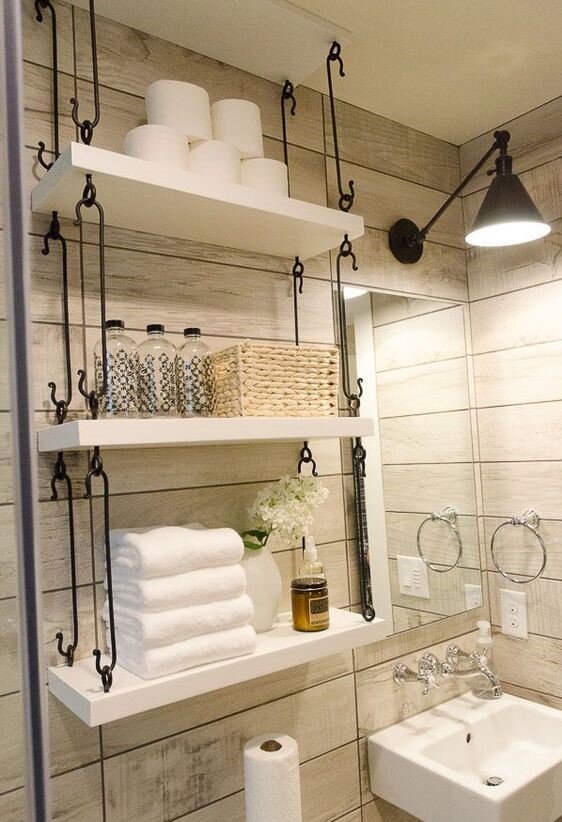 50 Nifty Bathroom Storage Ideas And Designs Renoguide Australian Renovation Inspiration - Bathroom Open Storage Ideas