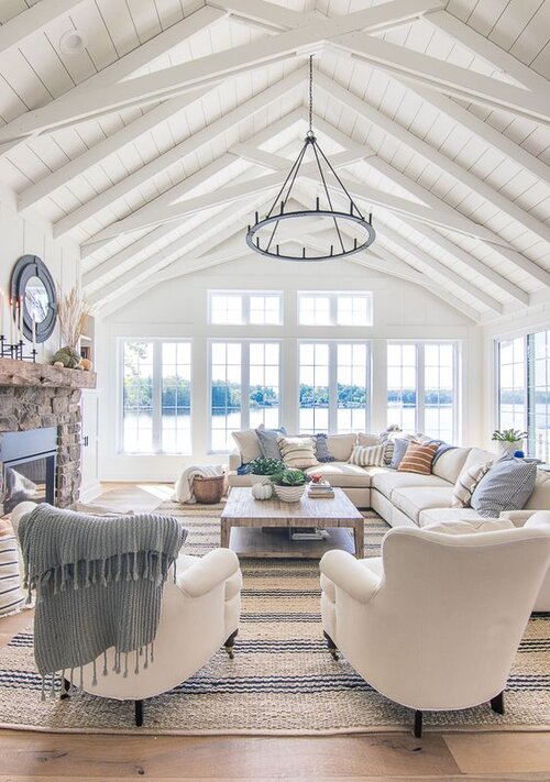 Coastal Living Room Ideas And Designs Renoguide Australian Renovation Inspiration - Seaside Cottage Decorating Ideas