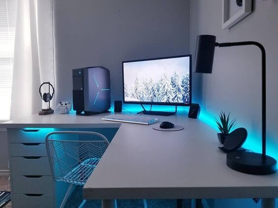 30 Gamers' Home Office Ideas And Designs — Renoguide - Australian  Renovation Ideas And Inspiration