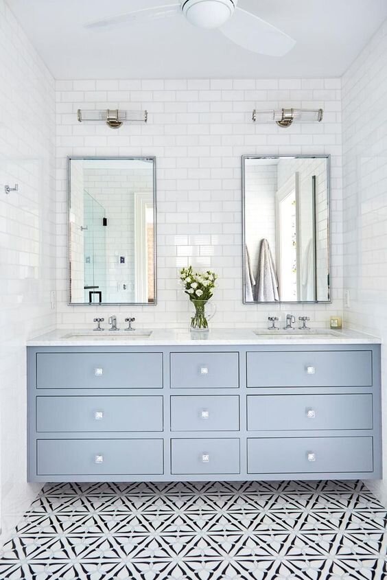 35 Marvellous Bathroom Vanity Ideas And Designs Renoguide Australian Renovation Inspiration - Blue Double Vanity Bathroom Ideas