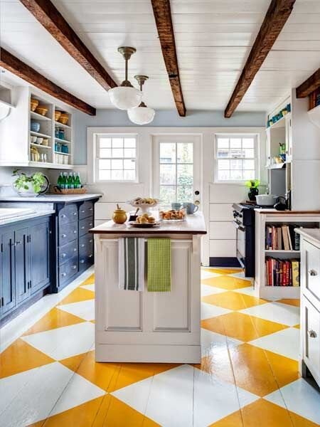 Checkerboard Kitchen Floor Ideas and Inspiration