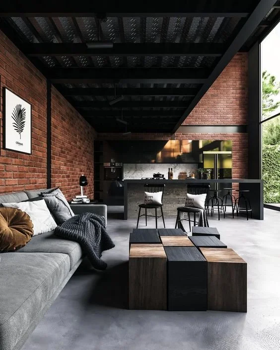 Image showcasing 20 Inspirational Industrial Living Room Designs House Design And Decor