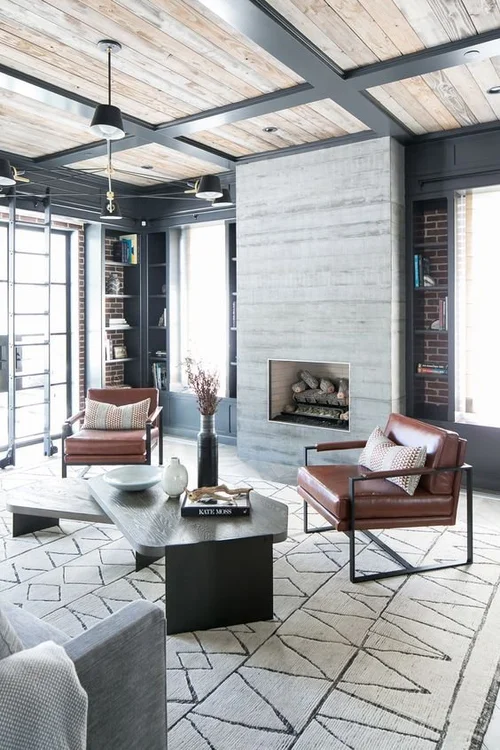 Industrial Modern Living Room