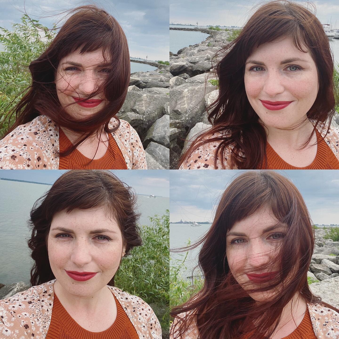 And this, my friends, is why you hire a professional to take your headshot. Nature wins this round. In other news, I made another trip around the sun! See slide 2 for birthday plans. 😎✨