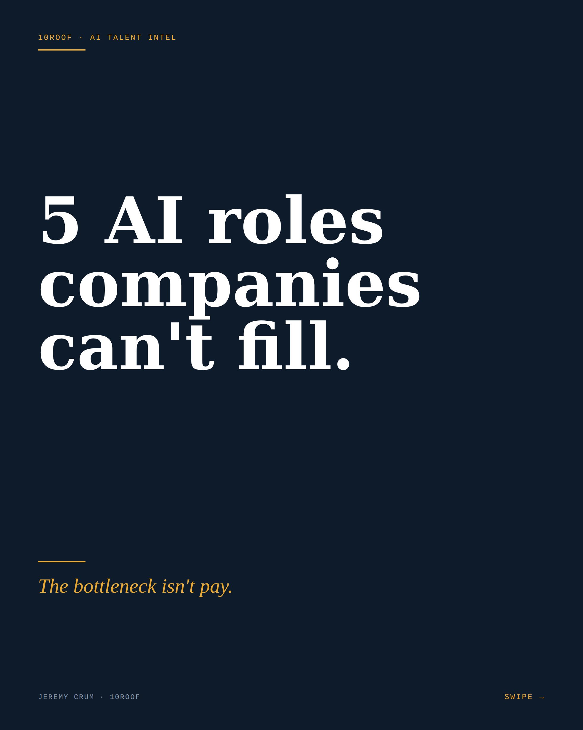 5 AI roles that companies can't fill fast enough right now.