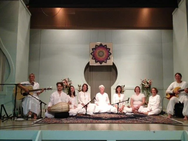 Leading Kirtan at Yogaville