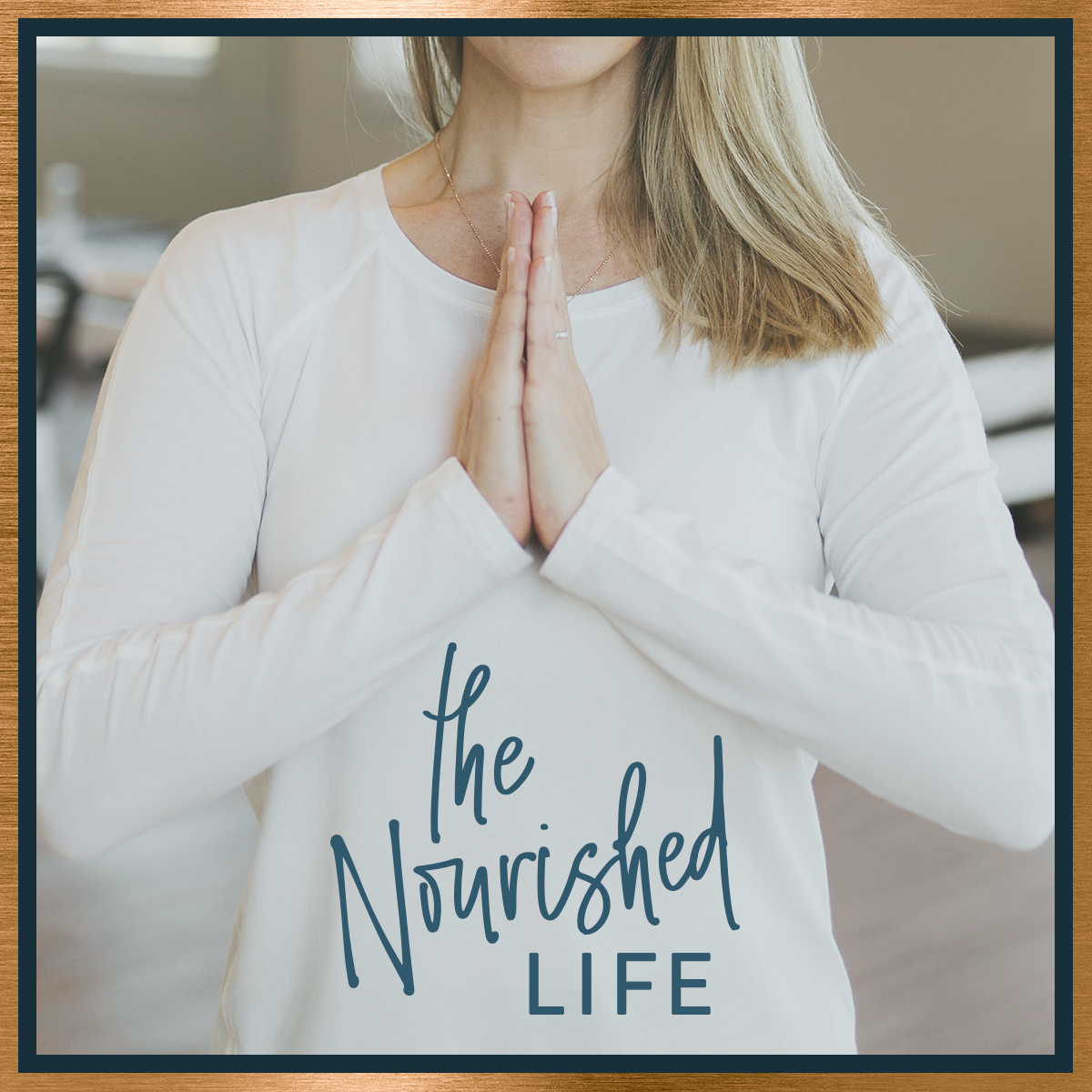The Nourished Life e-course promo, designed by Janessa Rae Design Creative