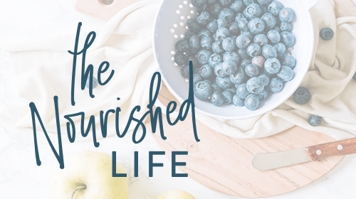 The Nourished Life - Thinkific Course Card, design by Janessa Rae Design Creative