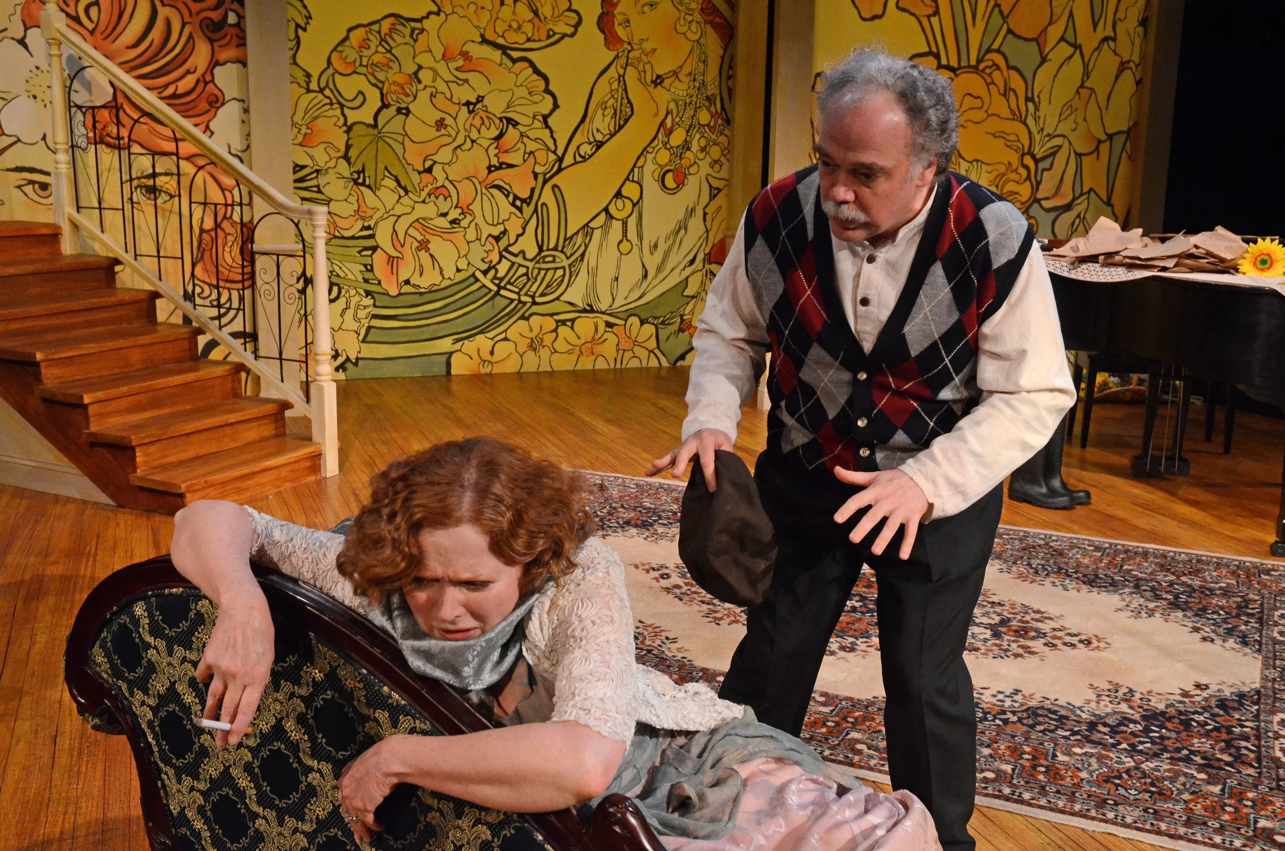 Hay Fever by Noel Coward photo courtesy of Wellesley Repertory Theatre