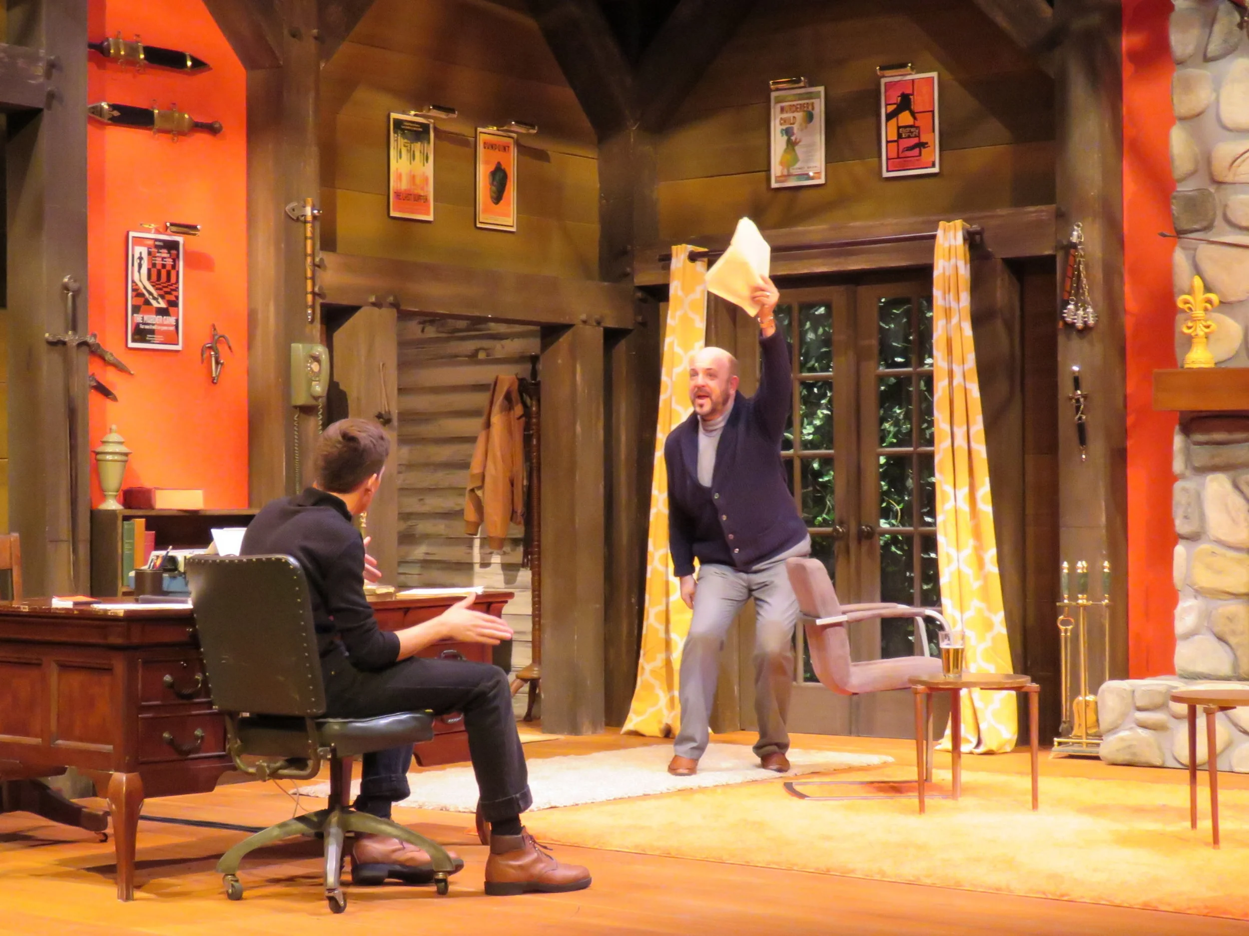   Deathtrap  by Ira Levin. Image courtesy of the  Winnipesaukee Playhouse  