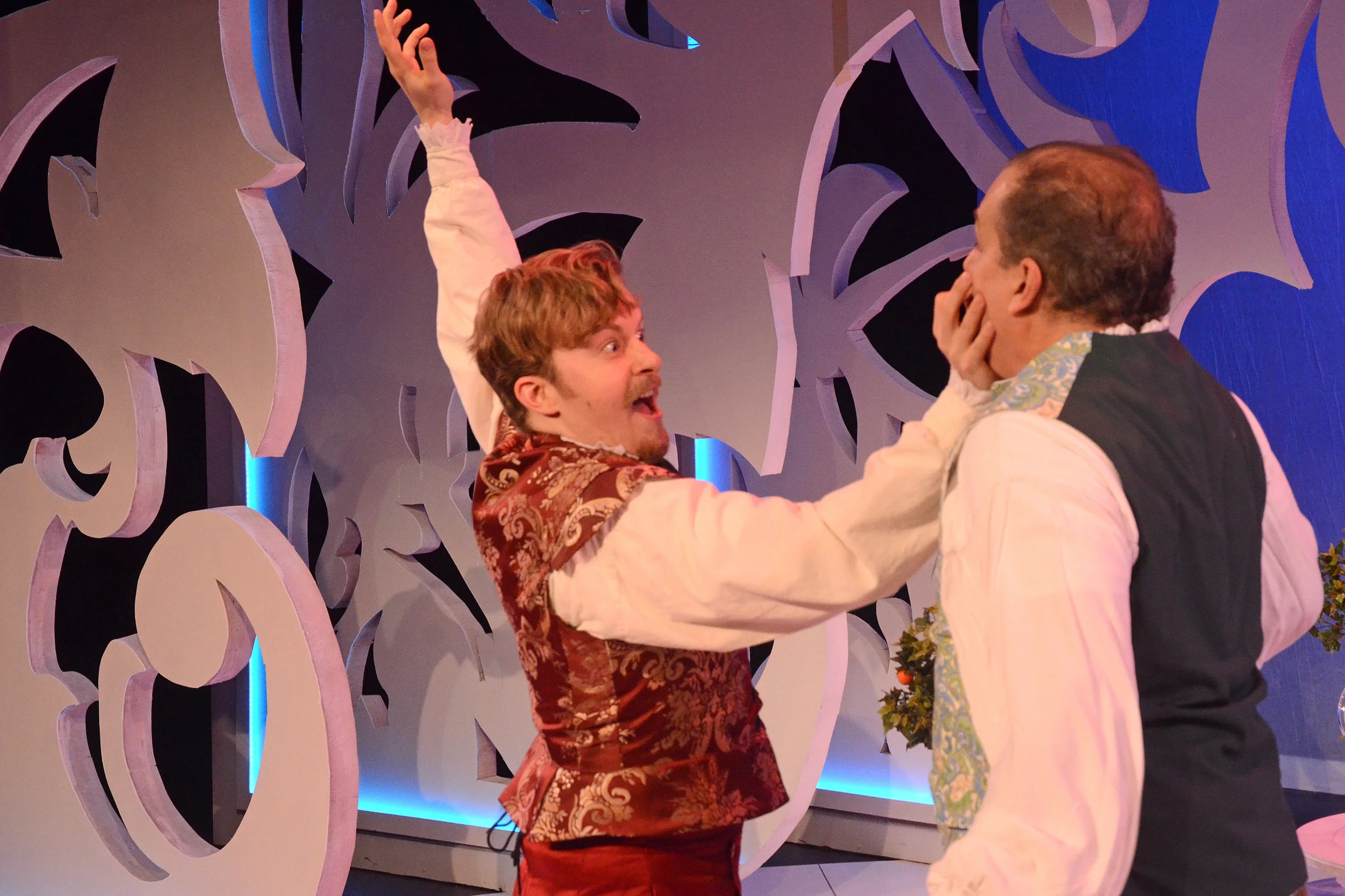   The Liar &nbsp;by David Ives.&nbsp; &nbsp;Image courtesy of  Wellesley Repertory Theatre  