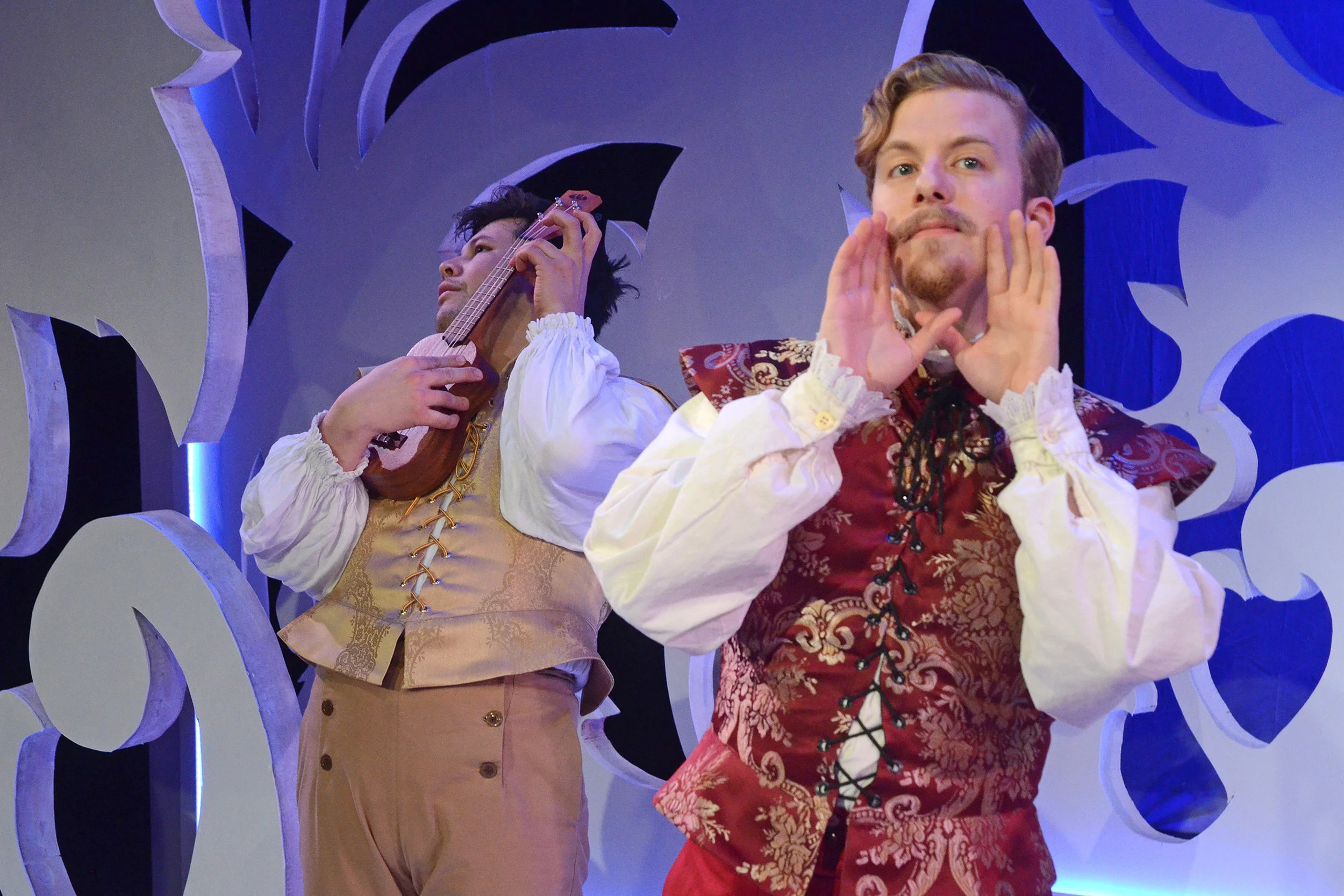   The Liar &nbsp;by David Ives.&nbsp; &nbsp;Image courtesy of  Wellesley Repertory Theatre  