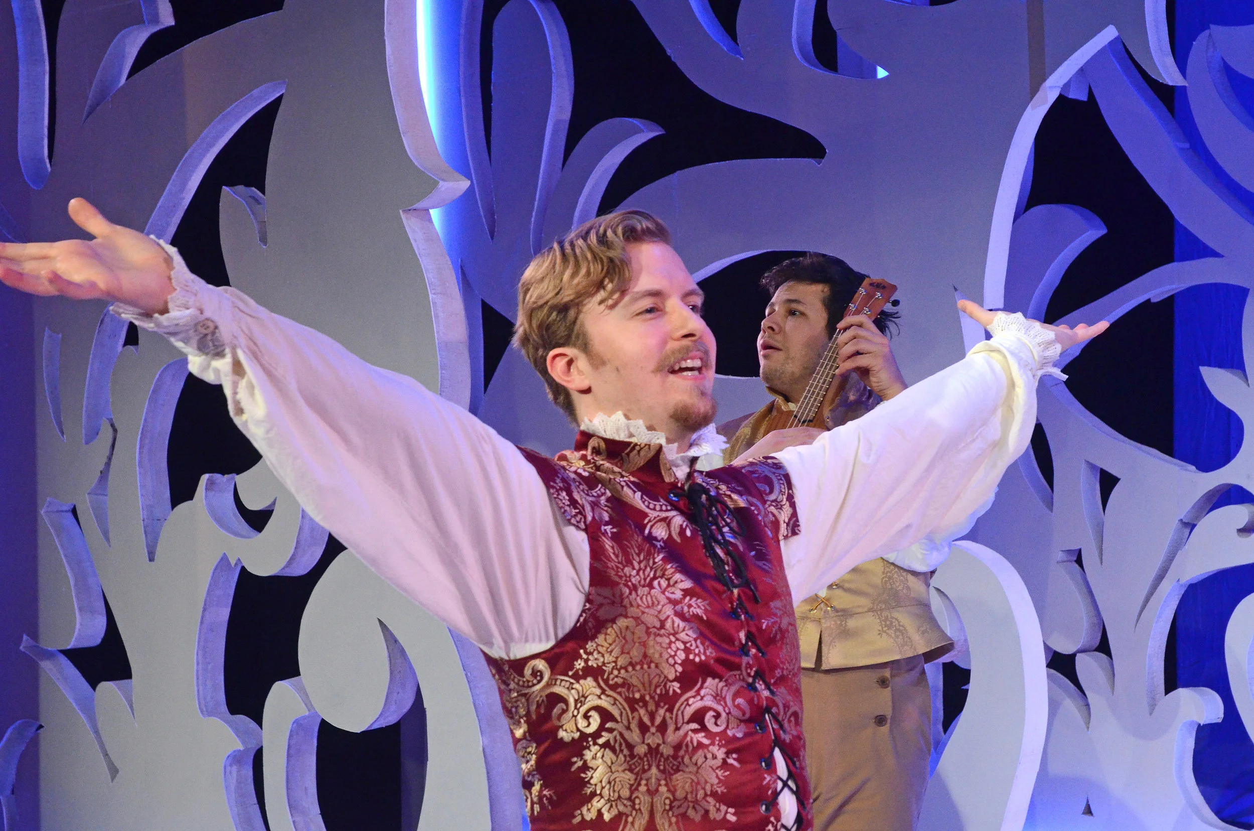   The Liar &nbsp;by David Ives.&nbsp; &nbsp;Image courtesy of  Wellesley Repertory Theatre  