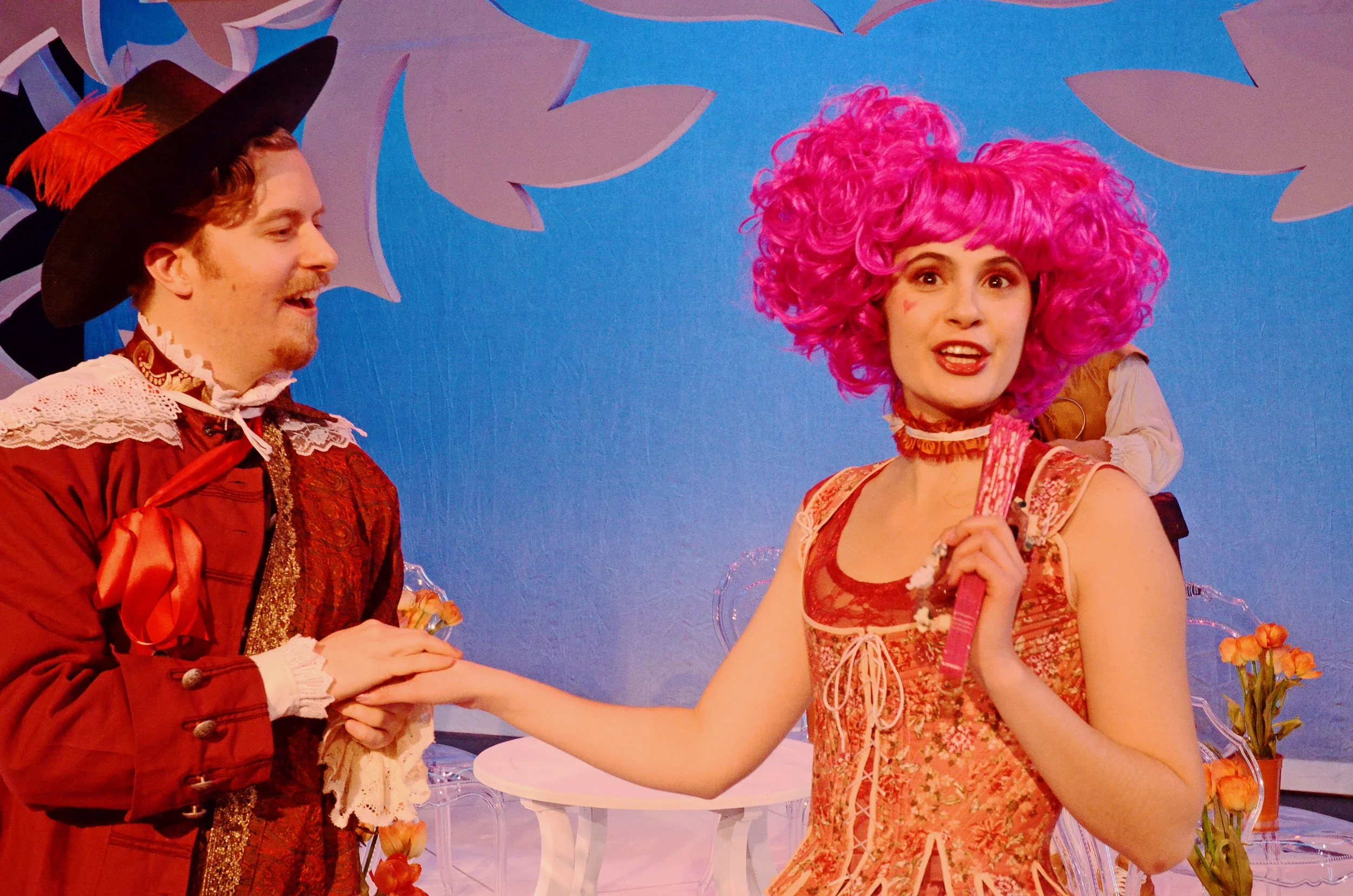   The Liar &nbsp;by David Ives.&nbsp; &nbsp;Image courtesy of  Wellesley Repertory Theatre  