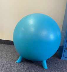 Blue Yoga Ball