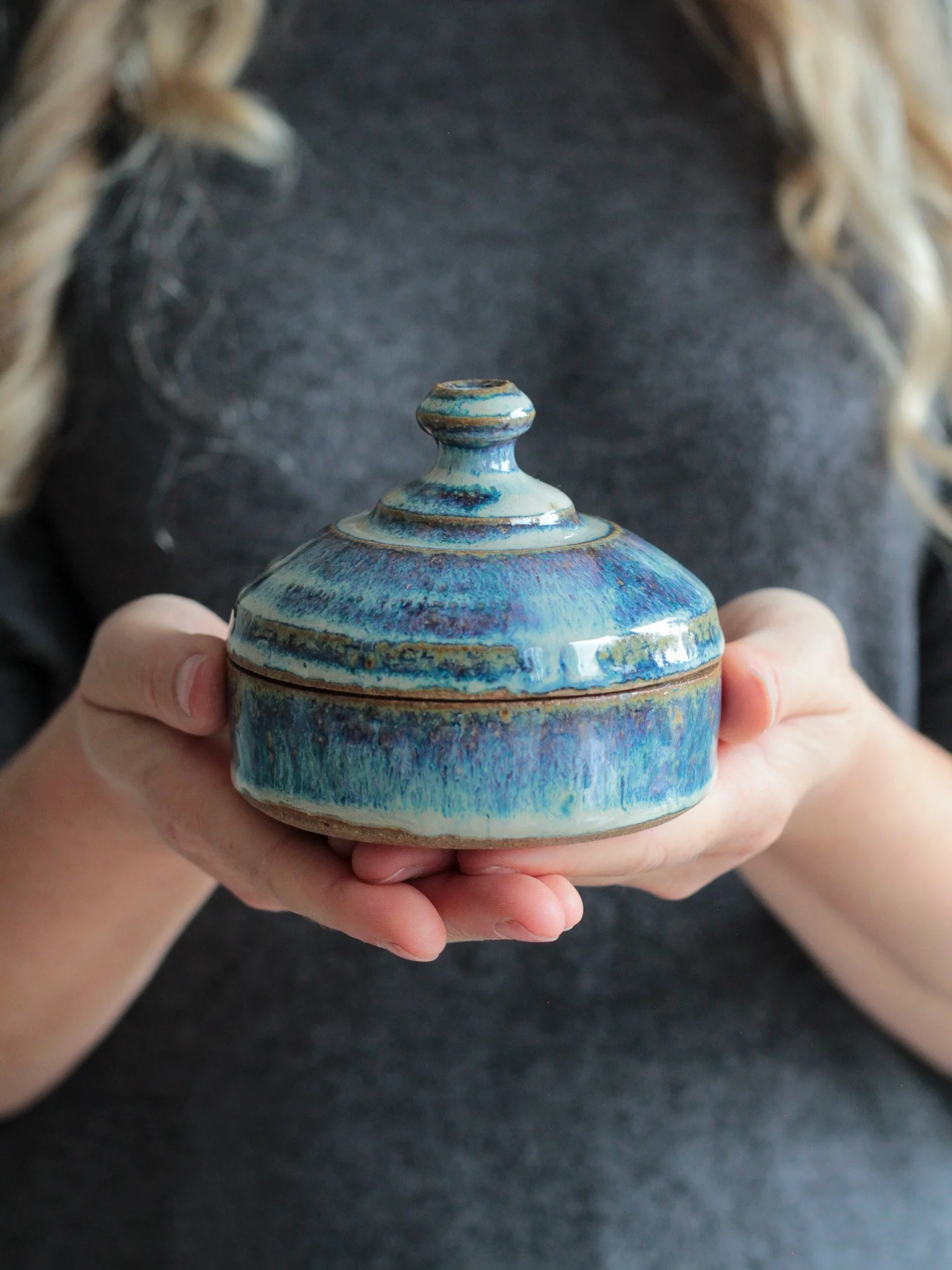Fay Lidded Pot I