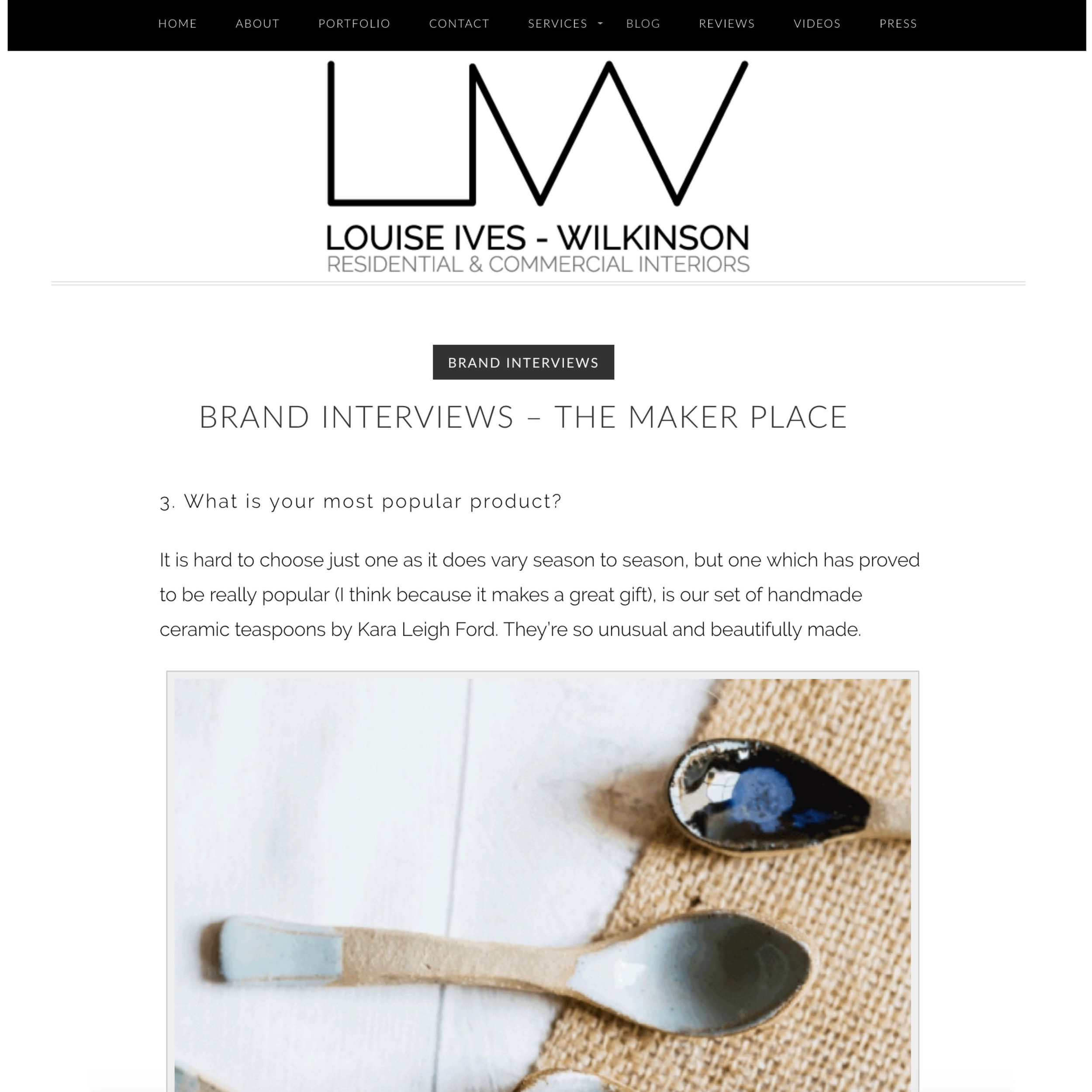 Louise Ives - Wilkinson Interiors