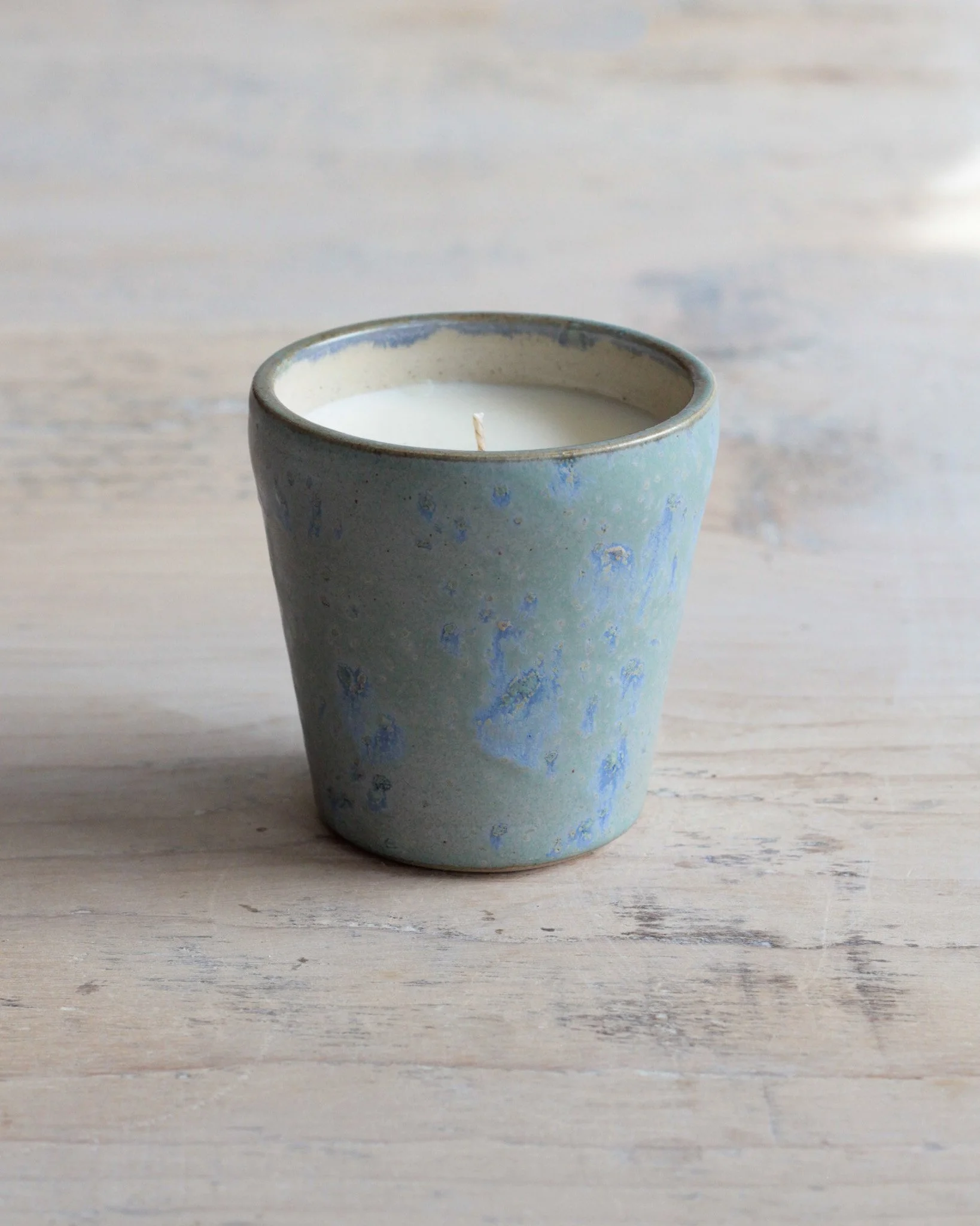 Frosty Blue Green Candle 2.jpg