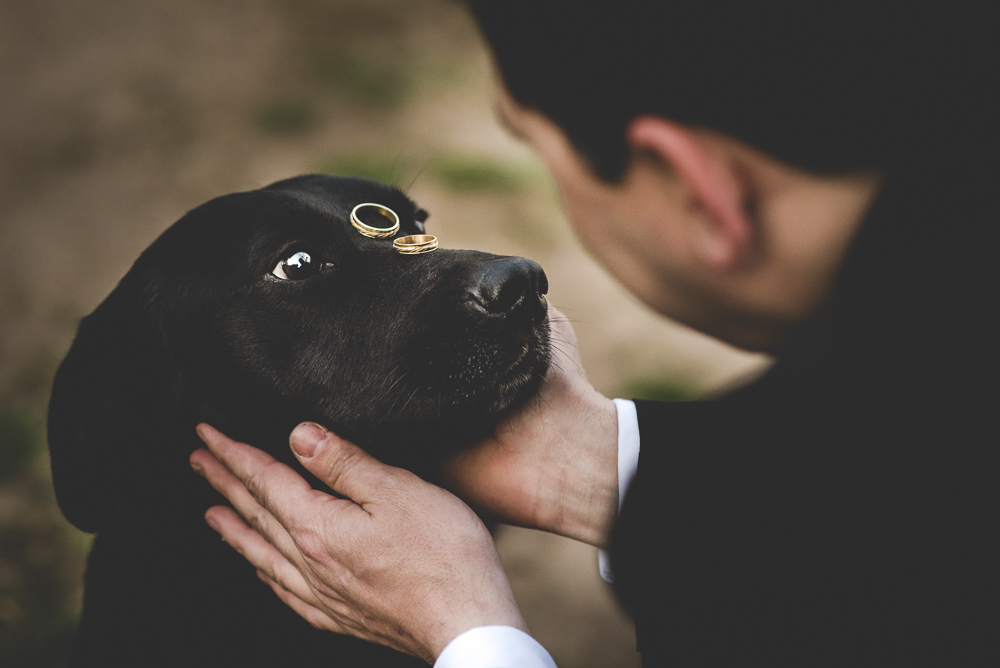 Ternura en fotografía de boda 