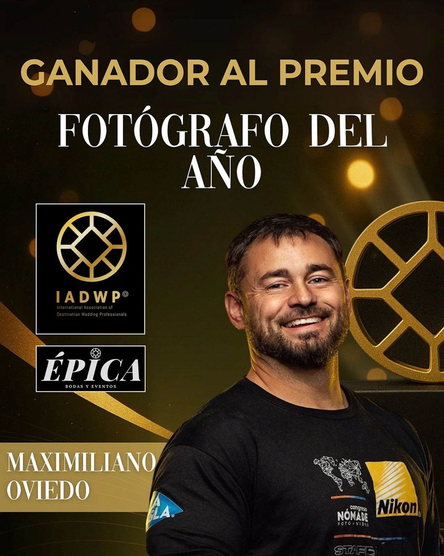 S&uacute;per feliz por esta noticia que recib&iacute; ❤️. 

Gracias de coraz&oacute;n a todos por la buena onda en cada mensaje. Entre tantos colegas incre&iacute;bles que admiro en el mundo, haber sido elegido Fot&oacute;grafo del A&ntilde;o es algo