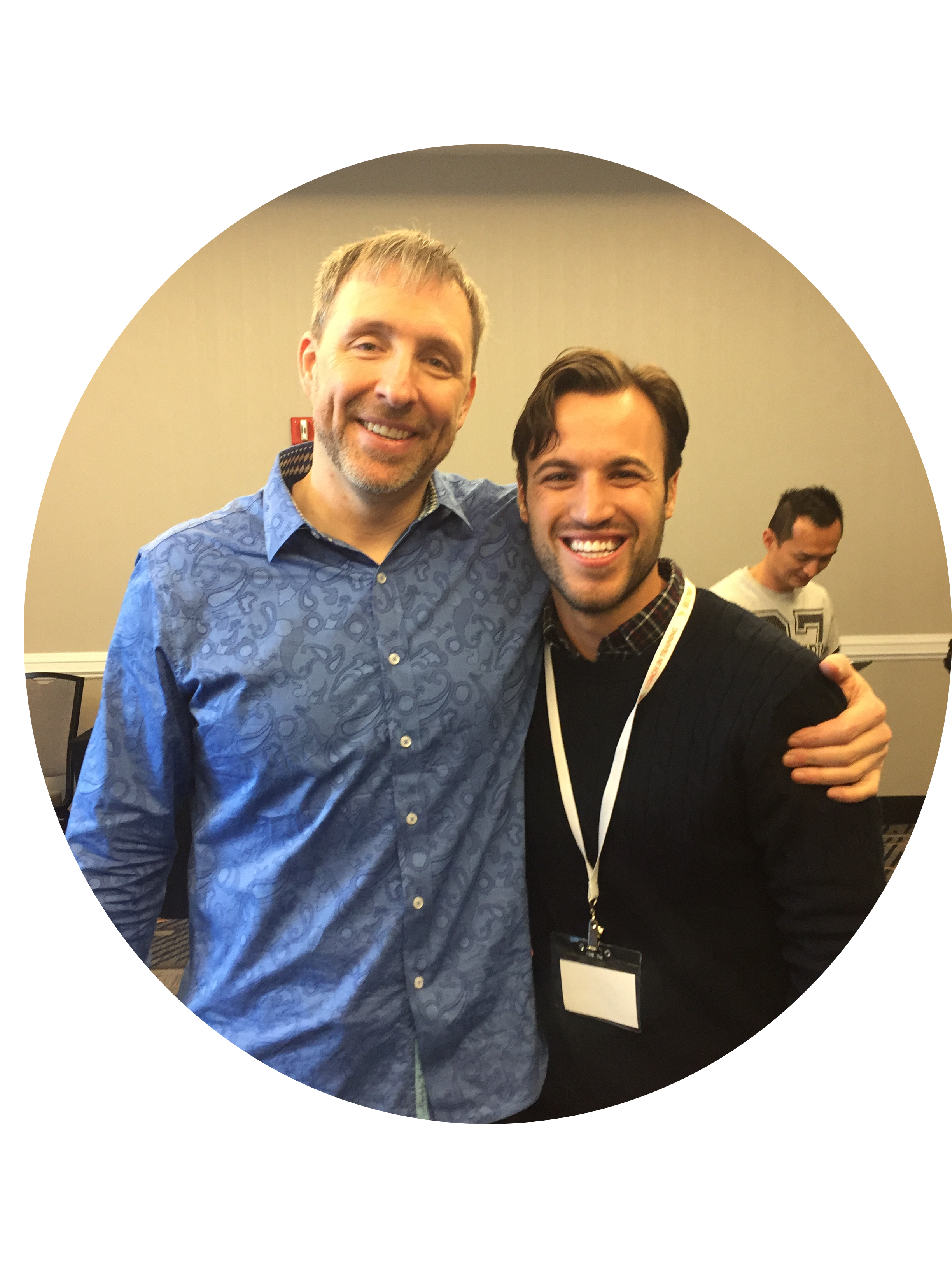 Dave Asprey and I at the Bulletproof Coach Training weekend intensive in Brooklyn, NY Feb 2016