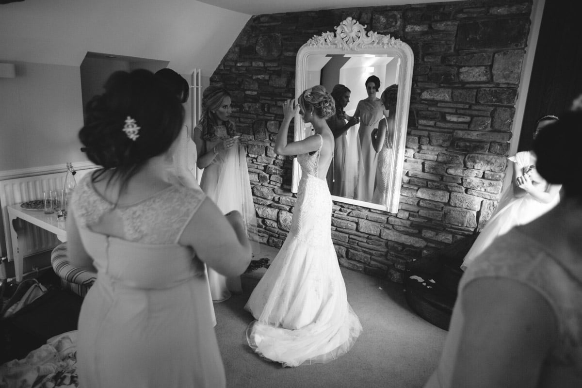 Kayleigh and Kirk from Bryn Garw House whilst shooting videography @ Arcadia Wedding Films