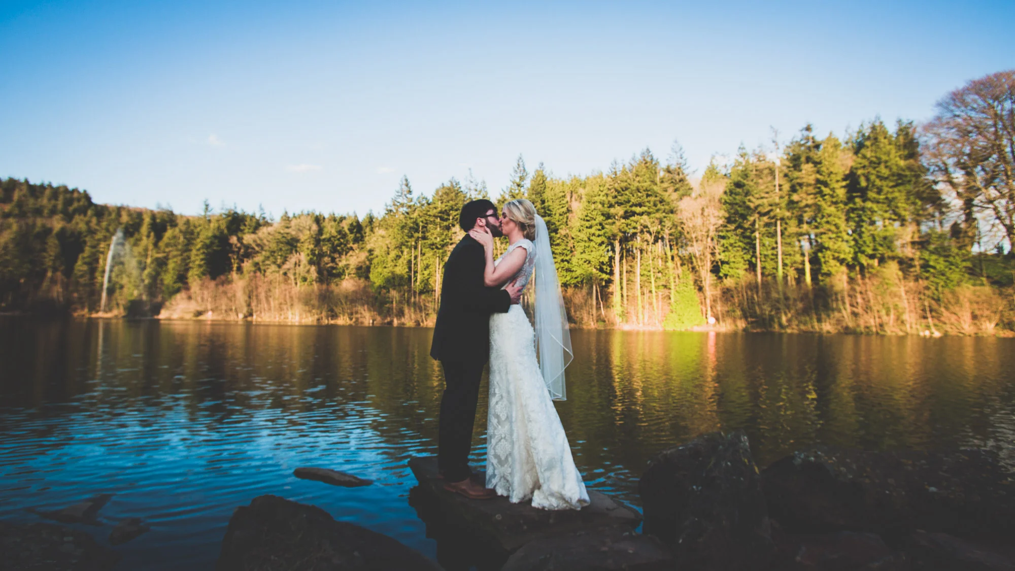 Chloe and Damien's Canada Lake and Lodge Wedding Video