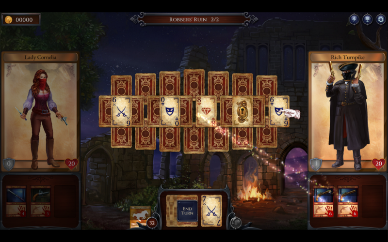 A duel against an unfortunate highwayman.