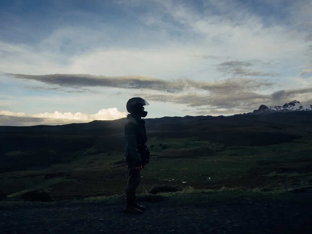 Diana near Chimborazo at dusk