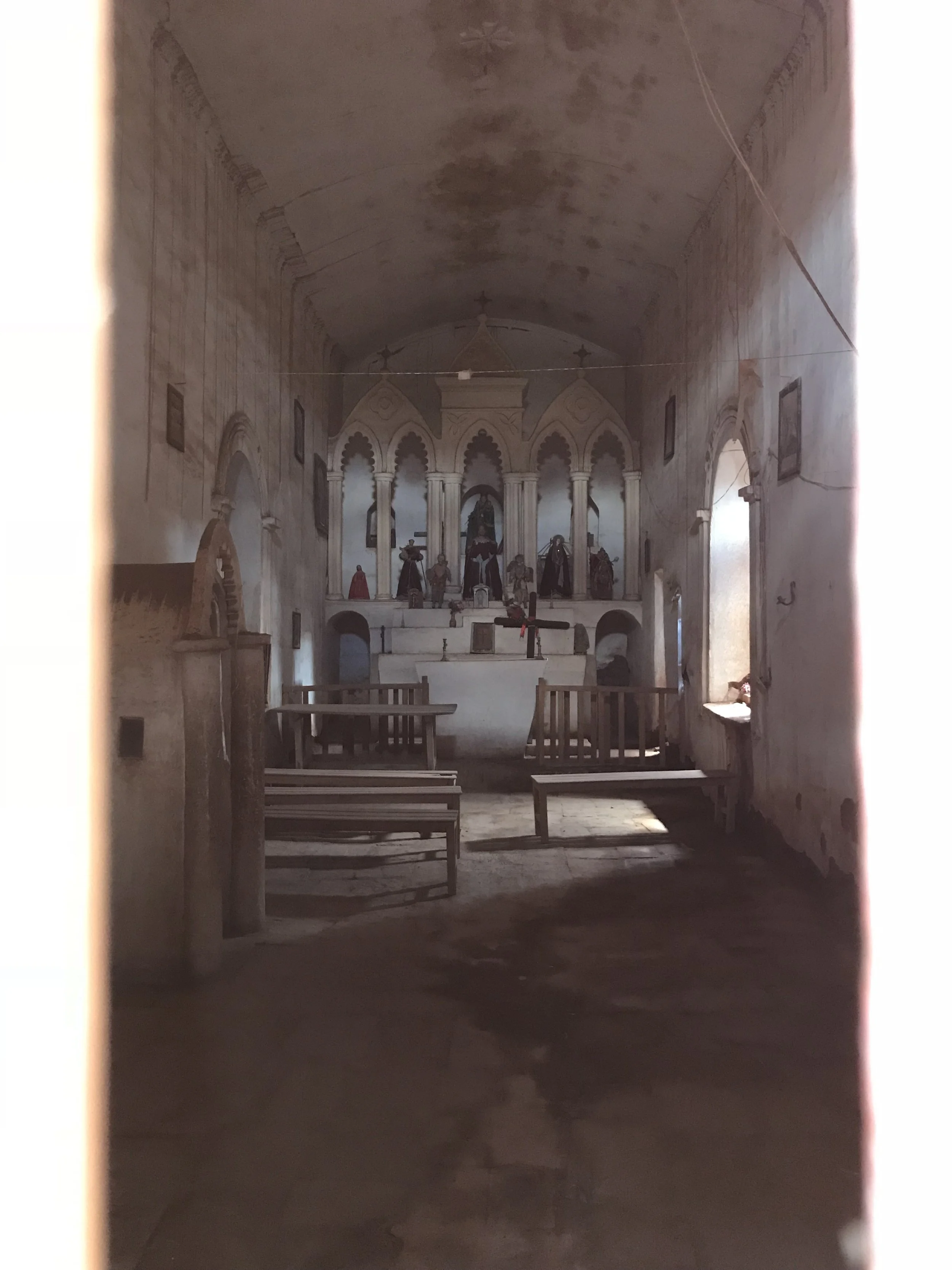 An adobe church in Tupiza