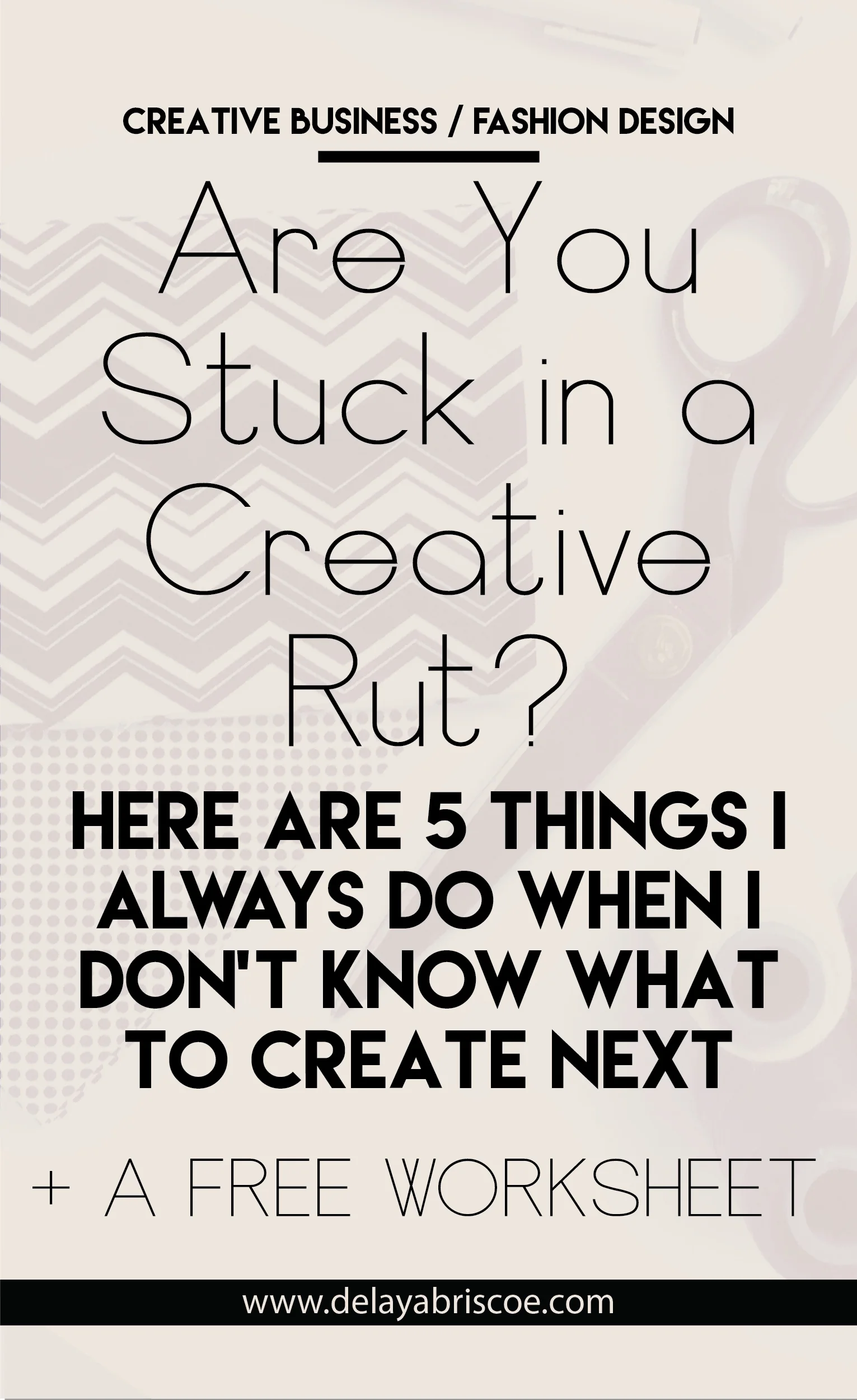 5 Tricks to Get You Passed a Creative Rut